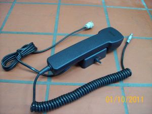 Microtelefono+base per apparati Radio