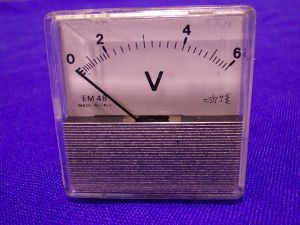 6Vac voltmeter 48x48