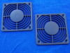 Pair fan plastic grid mm. 80x80