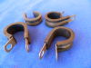 Aircraft clamps  3/4" MS 21333  (4pcs.)