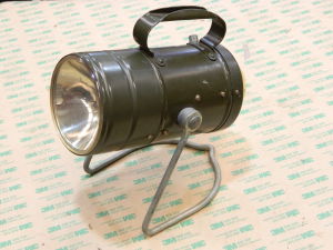 German Army light with LED bulb