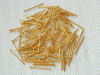 Pin gold plated mm. 22x1 (100pcs.)