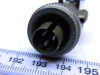 Connector plug male 3pin MS3106E10SL-3P ITT Cannon