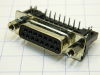 Connector D SUB 15pin female 90°