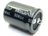 6800MF 50Vdc capacitor Nantung298 105° snap-in