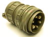  MS3106E 36-6P Bendix connector plug male,  6 pin