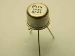 2N3439 transistor Motorola NPN 450V 1A TO39