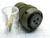   KPSE-12-3S-DN  CANNON-G,  Connector plug female 3pin