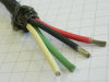 Cavo 4xAWG12 schermato tefzel nero, twistato