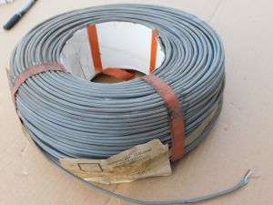 Telephonic cable 1x2x0,5 schielded, reel mt. 250