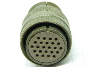 Connector CANNON MS3106B-24-28P , 24pin plug female