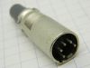 Connettore CANNON XLR-5-12C  5pin maschio volante 