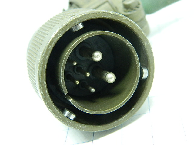 Connector Cannon G VS95234E 20 6PM plug male 6pin