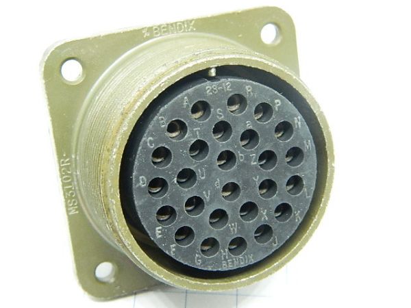 Connector MS3102R-28-12S Bendix 26pin socket female