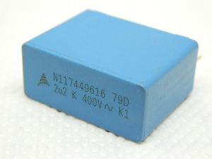 2,2MF 400Vac capacitor MKP  EPCOS  N116539012  