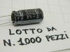 33uF 250Vcc condensatore elettrolitico SAMWHA RM 105°C(M)  (n.1000 pezzi)