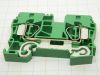 Terminal board ground WEIDMULLER ZPE10  DIN rail (n.25pcs.)