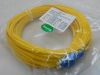 Fiber optic LC/UPC-SC/UPC SM 9/125 duplex  mt.30  yellow