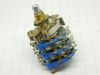 Rotary switch 4 position 10 way  fiberglass insulated, contacts silver plated