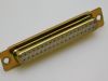 Connector FR CANNON  DC37S  D-SUB  37pin female gold coated