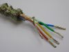 Shielded cable 4xAWG22 PTFE teflon tin coated