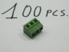  DINKLE EK381V 0,3P Pcb terminal block 3pin  step 3,81  (n.100pcs.)  