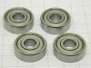 Ball bearing 608Z  C3  mm.8x22x7  (n.4pcs.)