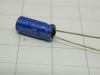 100MF 25Vdc 85° capacitor ELNA BLU audio  mm.5x12  (n.200pcs.)