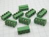 PCB terminal board 4place  mm.5 step  (n.10pcs.)