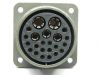 Connector MS3102R-32-6S  23PIN  socket female