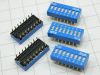 DIP SWITCH EGE  8vie on-off SPST contatti dorati norme MIL (n.5 pezzi)