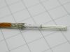 Shuielded cable 1xAWG14 Kapton/Teflon blu/white copper silver coated 2micron  