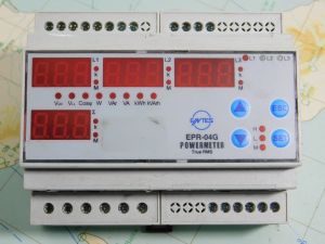 ENES EPR-04G digital power and energy meter DIN rail