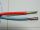 Cable 2xAWG14 PTFE insulated EN2267-009B020P nickel plated copper  