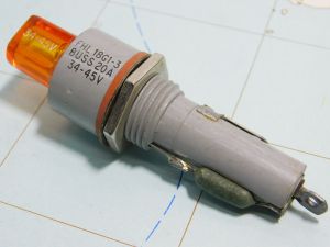 BUSS FHL 18G1-3 20A fuse holder with warning light 34-45V