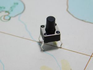 Mini pulsante PCB mm.6x6x8,5 tactile switch SPST (n.50 pezzi)