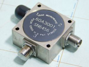 Coaxial isolator 60A3001 TRAK MICROWAVE 2-4Ghz 20dB 3W  SMA connector