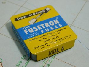 BUSS Fusetron MDL4  4A  6,2x32   fusibile ritardato (n.5 pezzi)