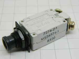 MS26574-1 Klixon circuit breaker 1A aircraft