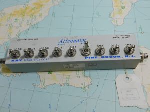 KAY attenuator 452C  1-100dB  90 ohm 