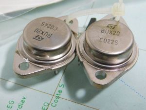 BUX20 transistor STM select pair