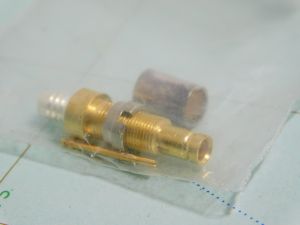 Coaxial connector 1.0/2.3  female crimp cable RG316